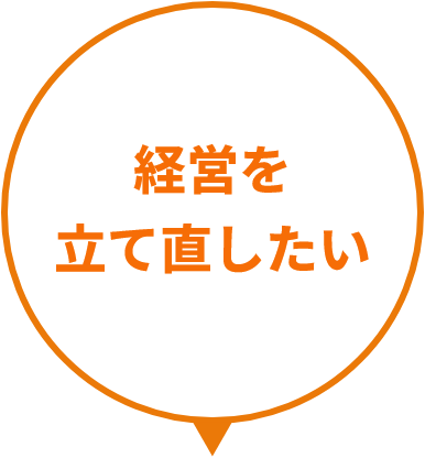 経営を立て直したい